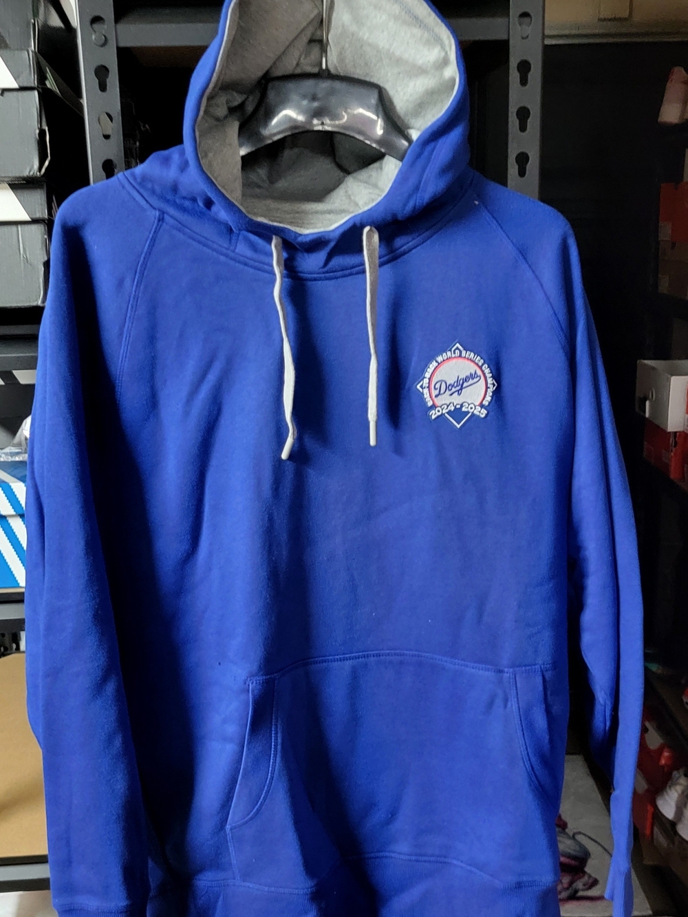 *NEW* MLB Los Angeles Dodgers Antigua Hoodie Embroidered With Tags Size Large